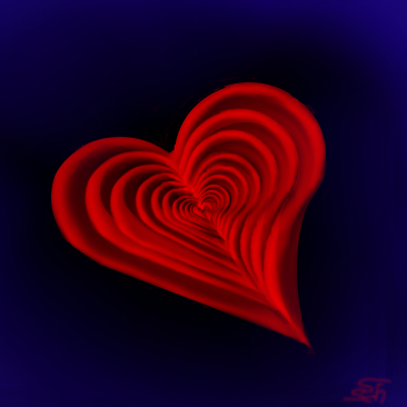 Cartoon: valentinstags schmiererein (medium) by swenson tagged herz,heart