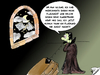 Cartoon: Graf Vlad - der Phobieker (small) by swenson tagged drakula dracula vamier vampir fledermaus flughund bat angst sarg telepfon kasket tier animal animals 2010