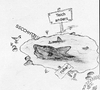 Cartoon: Hai-lauer 9 (small) by swenson tagged hai,animal,animals,shark