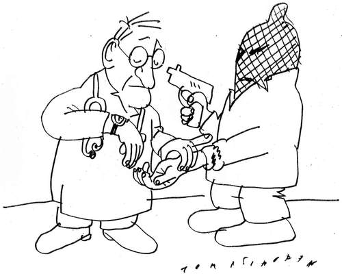 Cartoon: Arzt 2 (medium) by Jan Tomaschoff tagged arzt