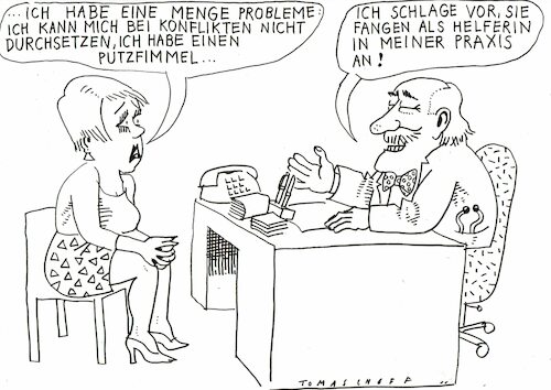 Cartoon: Arzt (medium) by Jan Tomaschoff tagged arzt,patient,geundheit,arzt,patient,geundheit