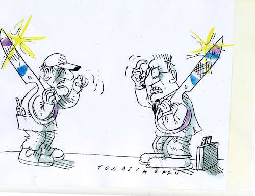 Cartoon: Einschnitte (medium) by Jan Tomaschoff tagged staatsschulden,demografie,kinder,jugend,zinsen,staatsschulden,demografie,kinder,jugend,zinsen
