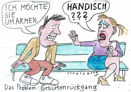 Cartoon: Geburten (medium) by Jan Tomaschoff tagged partnerschaft,erotik,geburt,internet,partnerschaft,erotik,geburt,internet