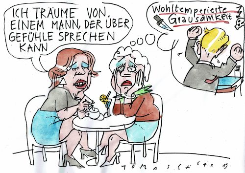 Cartoon: Gefühl (medium) by Jan Tomaschoff tagged intoleranz,grausamkeit,intoleranz,grausamkeit