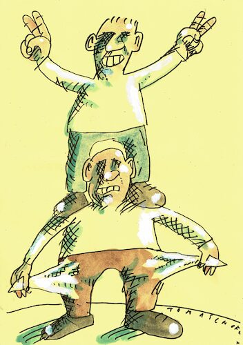Cartoon: Geld6 (medium) by Jan Tomaschoff tagged geld,schulden,haushalt,geld,schulden,haushalt