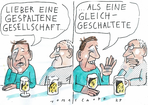 gespalten