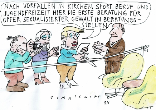 Cartoon: Gewalt (medium) by Jan Tomaschoff tagged gewalt,beratung,sex,gewalt,beratung