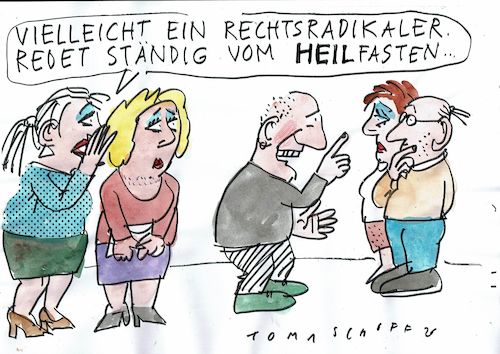 Cartoon: Heil (medium) by Jan Tomaschoff tagged gesundheit,rechte,gesundheit,rechte