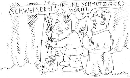 Cartoon: Kirche (medium) by Jan Tomaschoff tagged kirche,missbrauch