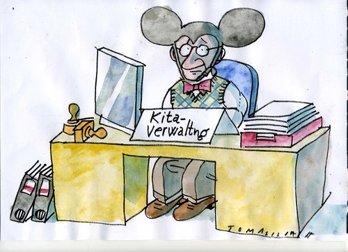 Cartoon: Kita (medium) by Jan Tomaschoff tagged kita,kita
