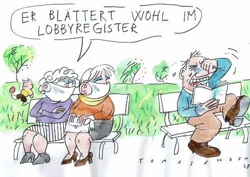 Cartoon: Lobby (medium) by Jan Tomaschoff tagged lobbyregister,lobbyregister