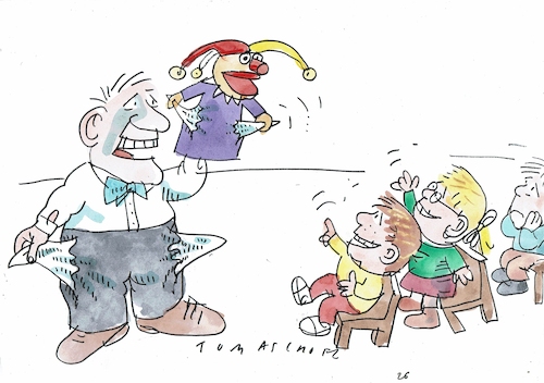 Cartoon: lustig (medium) by Jan Tomaschoff tagged geld,schulden,geld,schulden