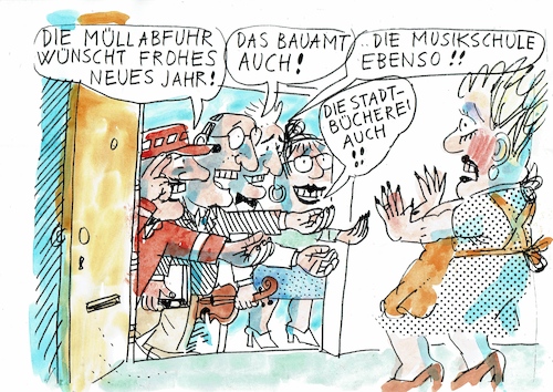 Cartoon: Neues Jahr1 (medium) by Jan Tomaschoff tagged neues,jahr,spenden,neues,jahr,spenden