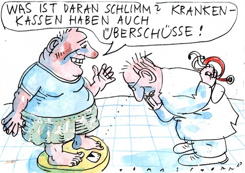 Cartoon: no (medium) by Jan Tomaschoff tagged health,obesity,health,obesity