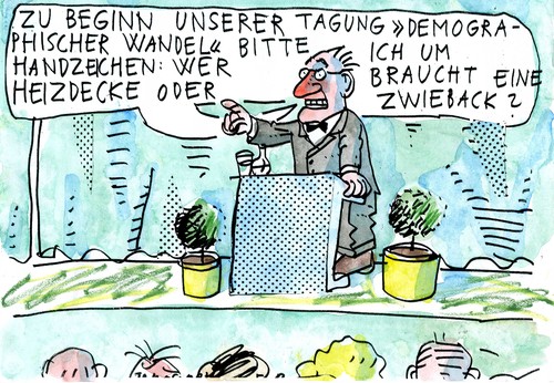 Cartoon: no (medium) by Jan Tomaschoff tagged disabled,elderly,disabled,elderly