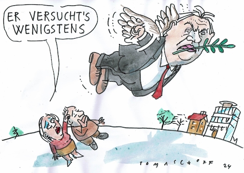 Cartoon: Orban (medium) by Jan Tomaschoff tagged frieden,krieg,demokrat,autokrat,orban,frieden,krieg,demokrat,autokrat,orban
