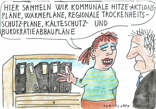 Cartoon: Pläne (medium) by Jan Tomaschoff tagged wirtschaft,arbeit,bürokratie,leistung,wirtschaft,arbeit,bürokratie,leistung