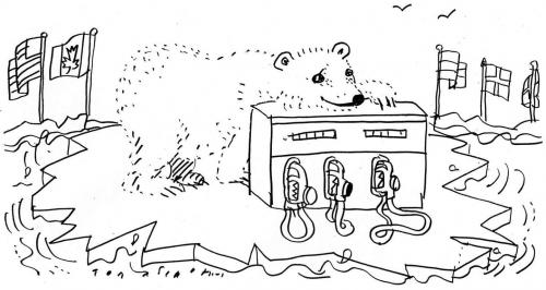 Cartoon: Pole Position (medium) by Jan Tomaschoff tagged benzinpreise,ölpreis,oil,gas,fuel,energy,climate,change,klimawandel