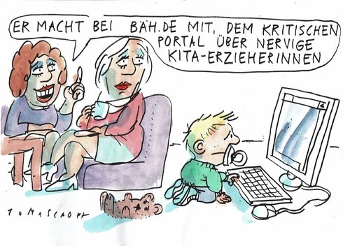 Cartoon: Portal (medium) by Jan Tomaschoff tagged internet,internet