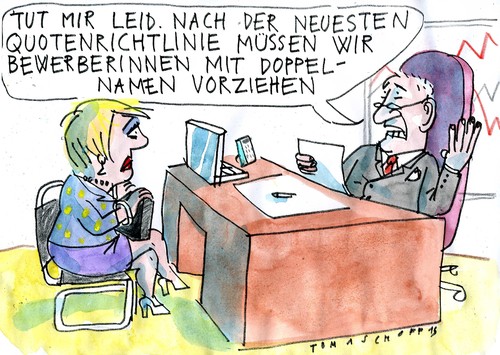 Cartoon: Quote (medium) by Jan Tomaschoff tagged quote,gleichberechtigung,quote,gleichberechtigung
