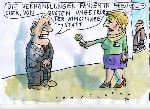 Cartoon: Quote (medium) by Jan Tomaschoff tagged flüchtlinge,frauen,flüchtlinge,frauen