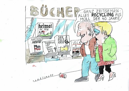 Cartoon: Rechts (medium) by Jan Tomaschoff tagged rechte,reaktionäre,nationalismus,rechte,reaktionäre,nationalismus