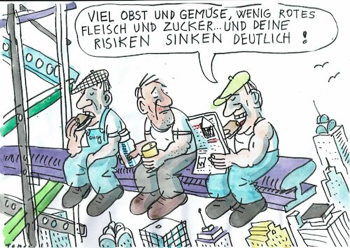 Cartoon: Risiken (medium) by Jan Tomaschoff tagged gesundheit,risiken,vorbeugung,gesundheit,risiken,vorbeugung