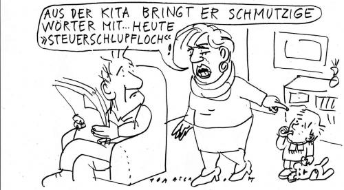 Cartoon: Schlüpfrig (medium) by Jan Tomaschoff tagged steuern,taxes,steuerflüchtlinge,hinterziehung,