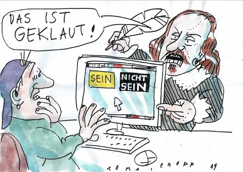 Cartoon: Urheber (medium) by Jan Tomaschoff tagged urheberrecht,internet,uploadfilter,urheberrecht,internet,uploadfilter