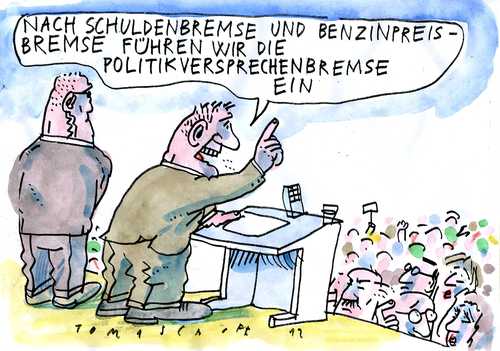 Cartoon: Versprochen! (medium) by Jan Tomaschoff tagged versprechen,wahlversprechen,politikversprechen,versprechen,wahlversprechen,politikversprechen,wahlen,wahl