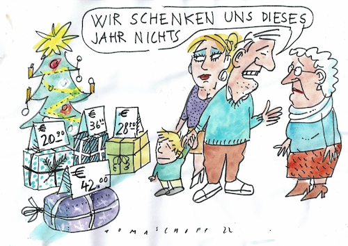 Cartoon: weihn20 (medium) by Jan Tomaschoff tagged weihnachten,konsum,stress,weihnachten,konsum,stress