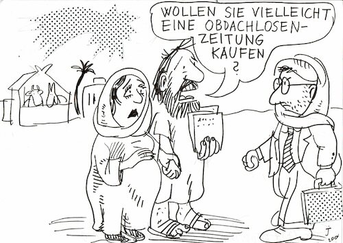 Cartoon: Weihnacht1 (medium) by Jan Tomaschoff tagged weihnachten,weihnachten