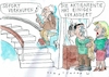 Cartoon: Aktienrente (small) by Jan Tomaschoff tagged alter,rente,aktien