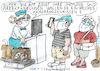 Cartoon: App (small) by Jan Tomaschoff tagged impfung,gesundheit,app,patientenakte
