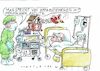 Cartoon: Apparatemedizin (small) by Jan Tomaschoff tagged corona,intensivstation,apparate,gefühle