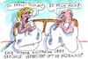 Cartoon: Aussprache (small) by Jan Tomaschoff tagged aussprache,beziehung,dialog