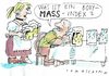 Cartoon: Body-mass-index (small) by Jan Tomaschoff tagged gewicht,gesundheit,bier