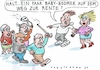 Cartoon: Boomer (small) by Jan Tomaschoff tagged baby,boomer,gen,rente,demografie