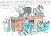 Cartoon: Bürokratiebremse (small) by Jan Tomaschoff tagged staat,wirtschaft,planung