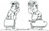 Cartoon: business (small) by Jan Tomaschoff tagged geld,waffen,krieg,geschäfte,austausch,handel,verkauf,war,money,business,sales,deal