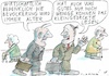 Cartoon: Demografie (small) by Jan Tomaschoff tagged renten,demografie,babyboomer,generationengerechtigkeit