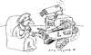 Cartoon: Doktor (small) by Jan Tomaschoff tagged gesundheitssystem,ärzte,kassen,krankheiten