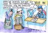 Cartoon: Einbürgerungstest (small) by Jan Tomaschoff tagged migration,einbürgerungstest