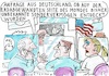 Cartoon: erdabgewandt (small) by Jan Tomaschoff tagged usa,deutschland,haushalt,wirtschaft