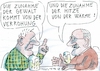 Cartoon: Erklärung (small) by Jan Tomaschoff tagged verrohung,gewalt,klima