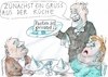 Cartoon: Fasten (small) by Jan Tomaschoff tagged gastronomie,übergewicht,fasten