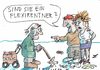 Cartoon: Flexirentner (small) by Jan Tomaschoff tagged rente,altersarmut