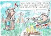 Cartoon: Friedenspfeife (small) by Jan Tomaschoff tagged linke,spd,lafontaine