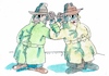 Cartoon: Geheim (small) by Jan Tomaschoff tagged geheimdienst,agenten
