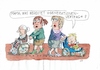Cartoon: Generationen (small) by Jan Tomaschoff tagged demografie,alter,jugend,renten